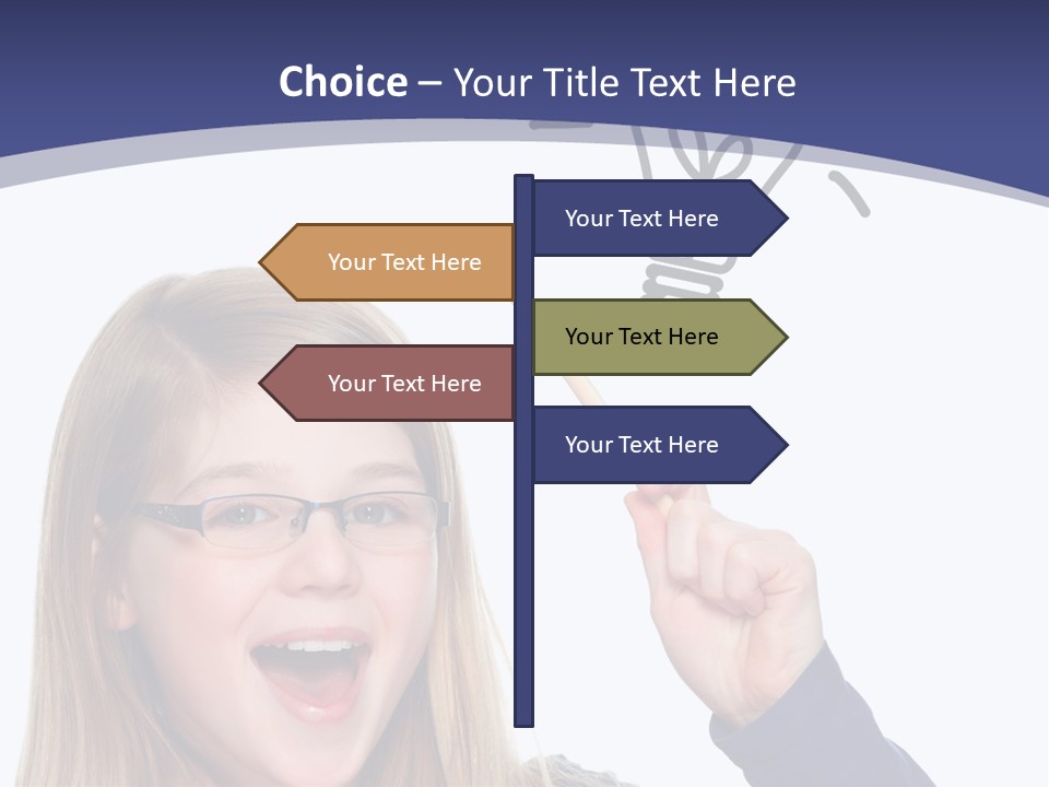 Brainstorm Concept Young Adult PowerPoint Template