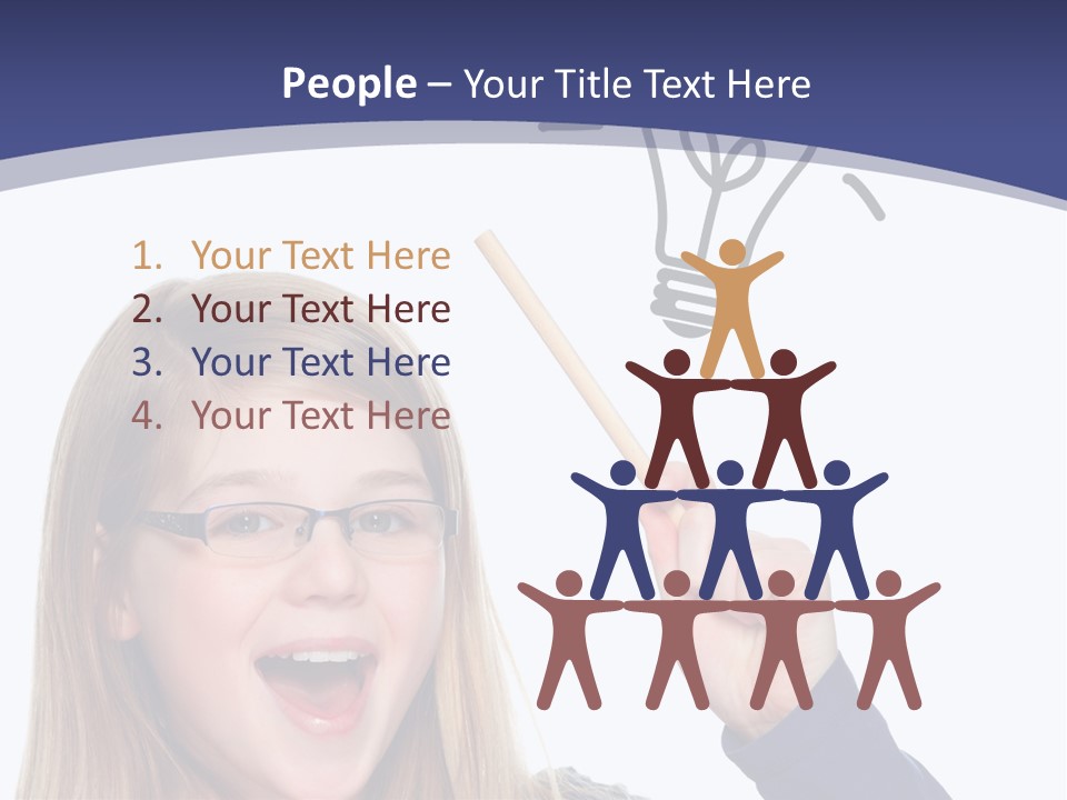 Brainstorm Concept Young Adult PowerPoint Template