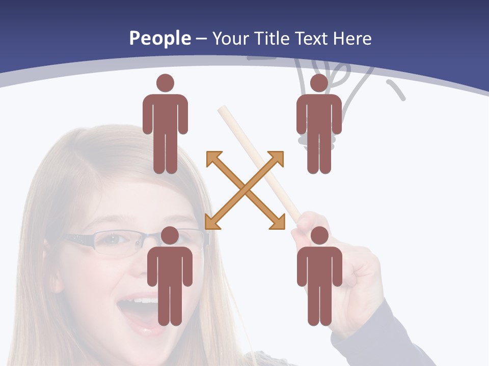 Brainstorm Concept Young Adult PowerPoint Template