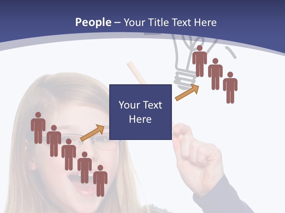 Brainstorm Concept Young Adult PowerPoint Template