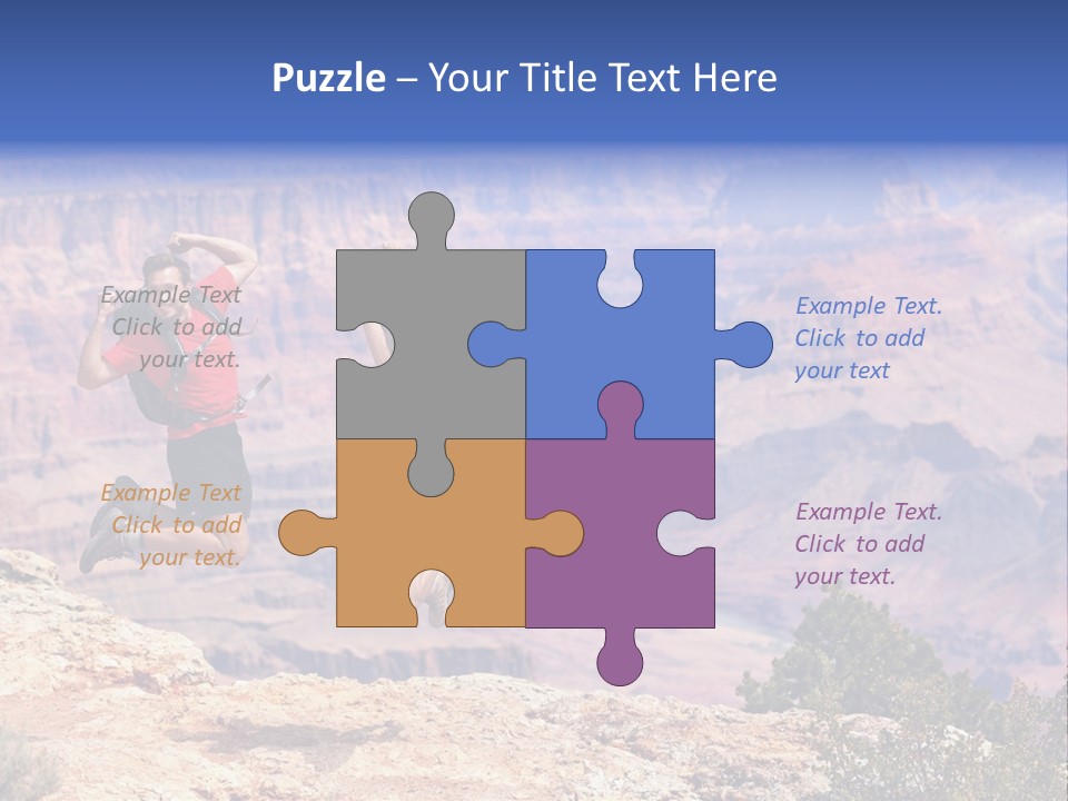 Girl Colorado People PowerPoint Template