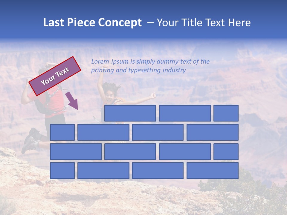 Girl Colorado People PowerPoint Template