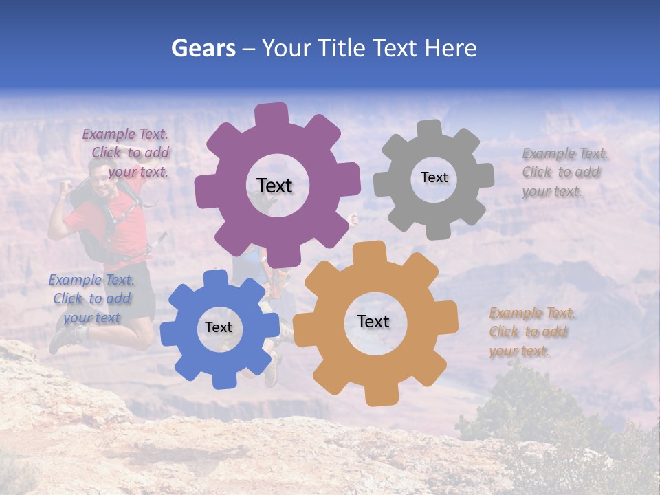 Girl Colorado People PowerPoint Template