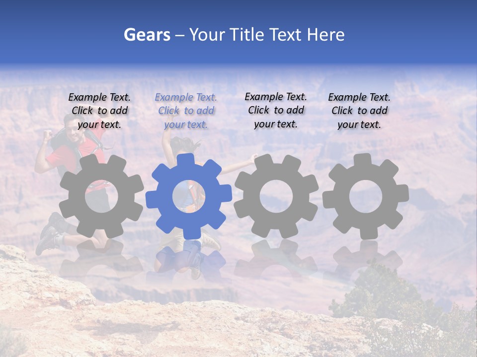 Girl Colorado People PowerPoint Template