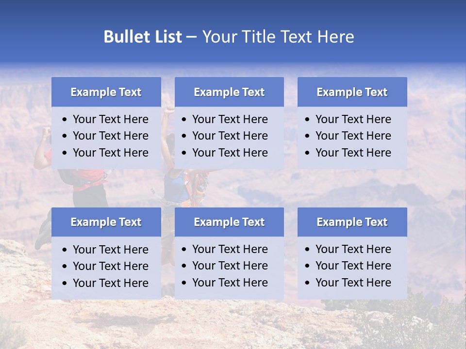 Girl Colorado People PowerPoint Template