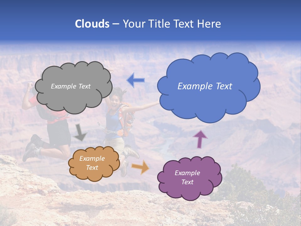 Girl Colorado People PowerPoint Template