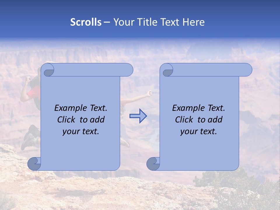 Girl Colorado People PowerPoint Template