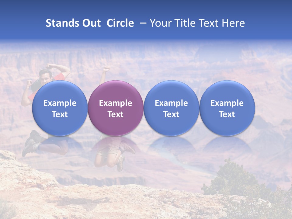 Girl Colorado People PowerPoint Template