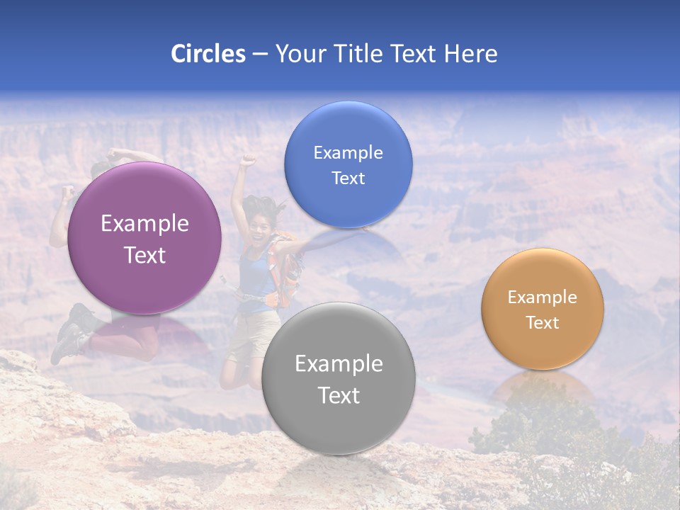 Girl Colorado People PowerPoint Template