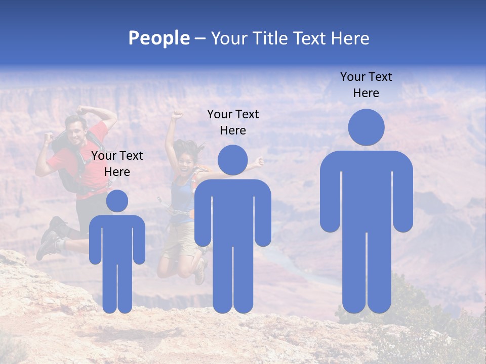 Girl Colorado People PowerPoint Template