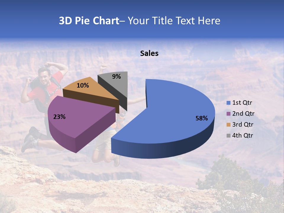 Girl Colorado People PowerPoint Template