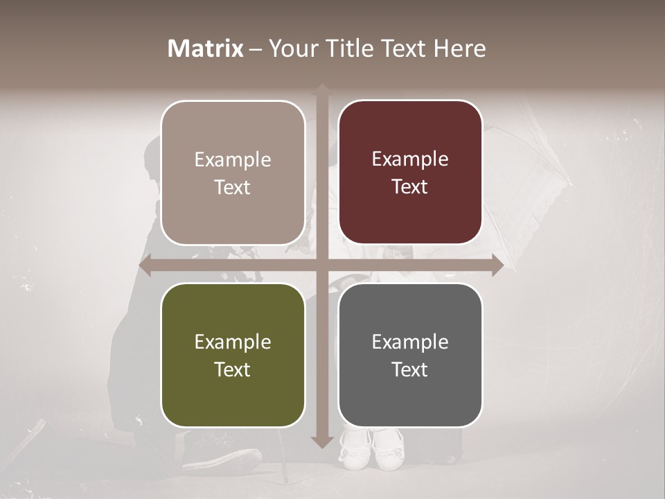 Background Vintage People PowerPoint Template