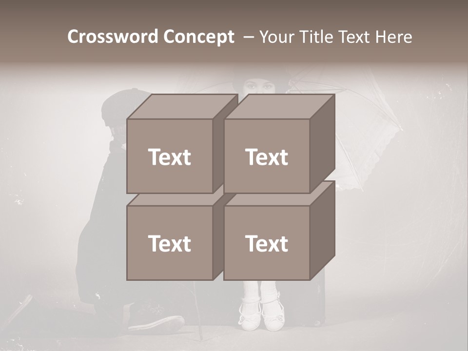 Background Vintage People PowerPoint Template