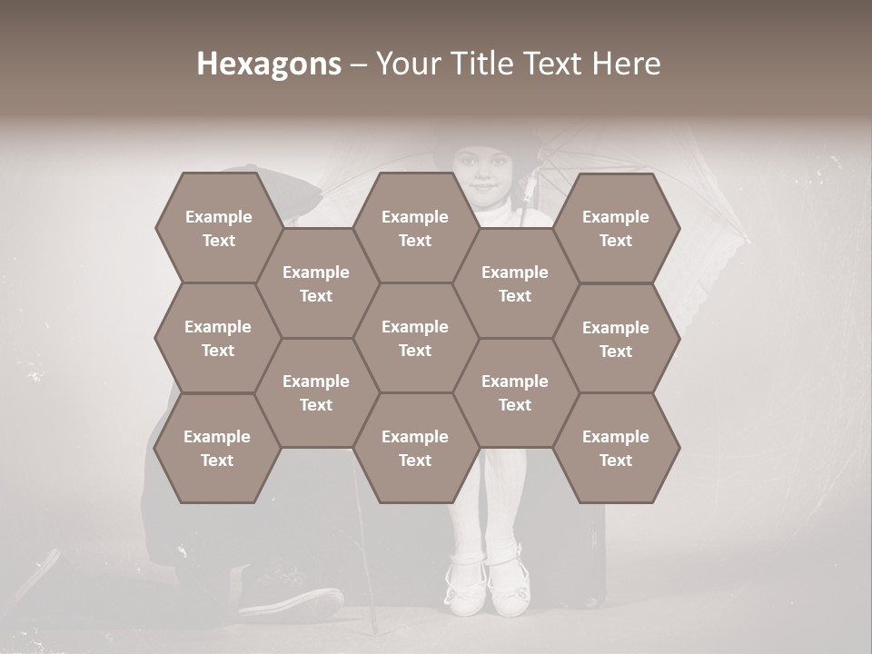 Background Vintage People PowerPoint Template