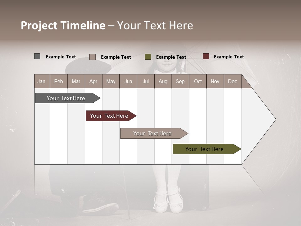 Background Vintage People PowerPoint Template