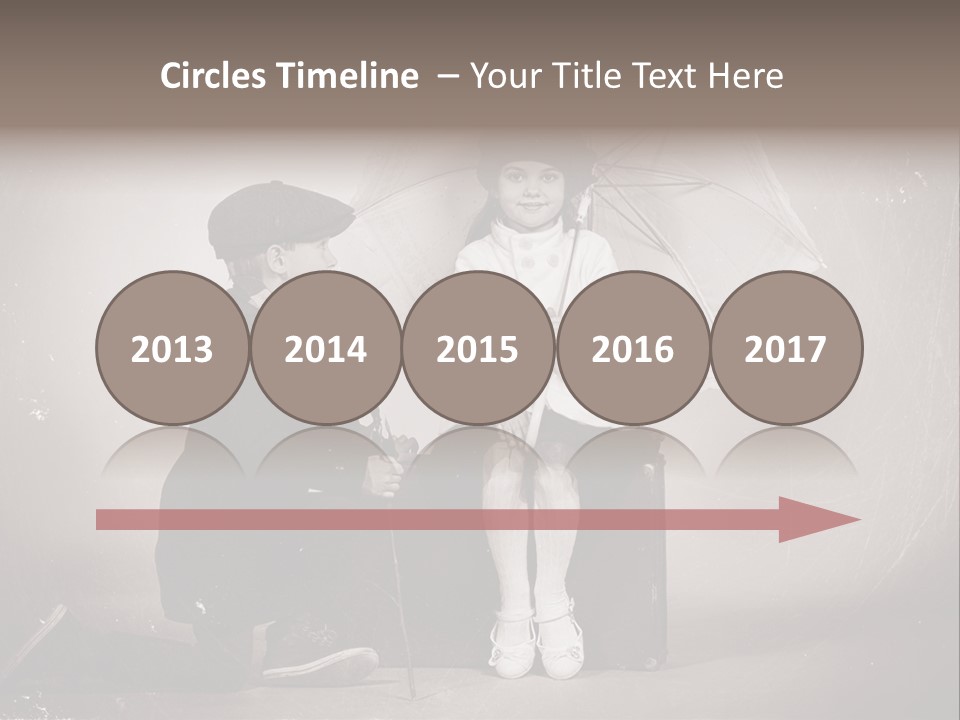 Background Vintage People PowerPoint Template