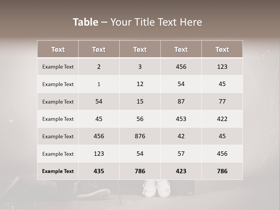 Background Vintage People PowerPoint Template