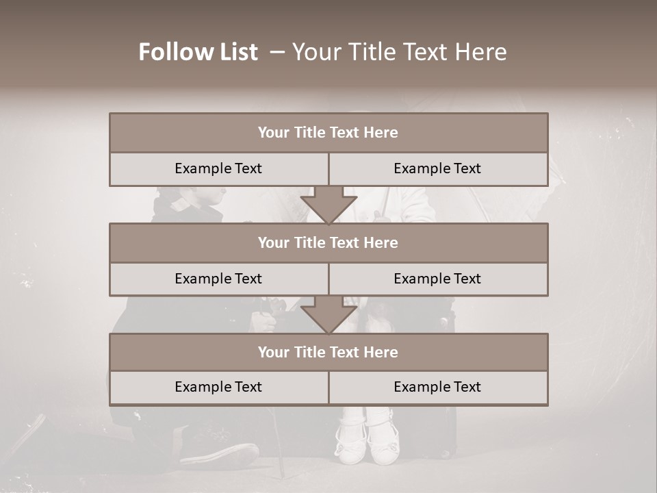 Background Vintage People PowerPoint Template