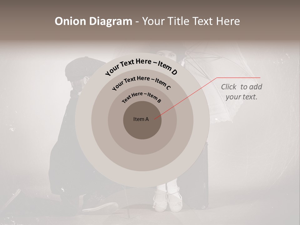 Background Vintage People PowerPoint Template