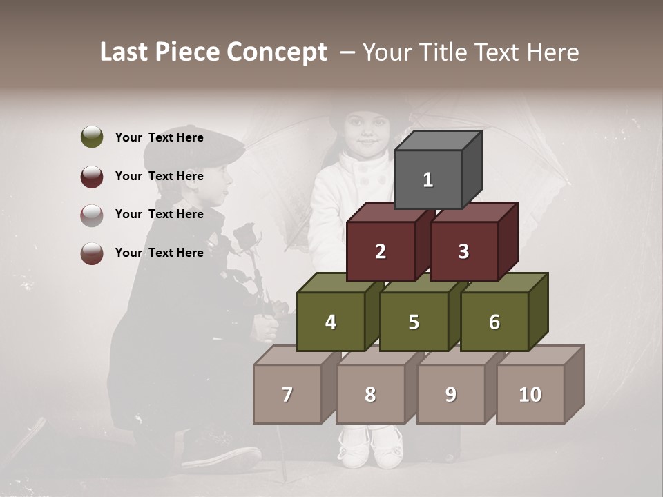 Background Vintage People PowerPoint Template