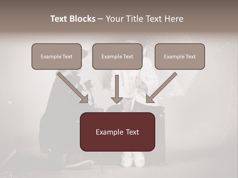 Background Vintage People PowerPoint Template