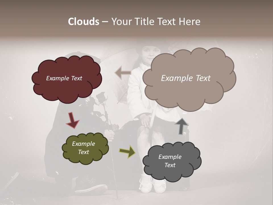 Background Vintage People PowerPoint Template