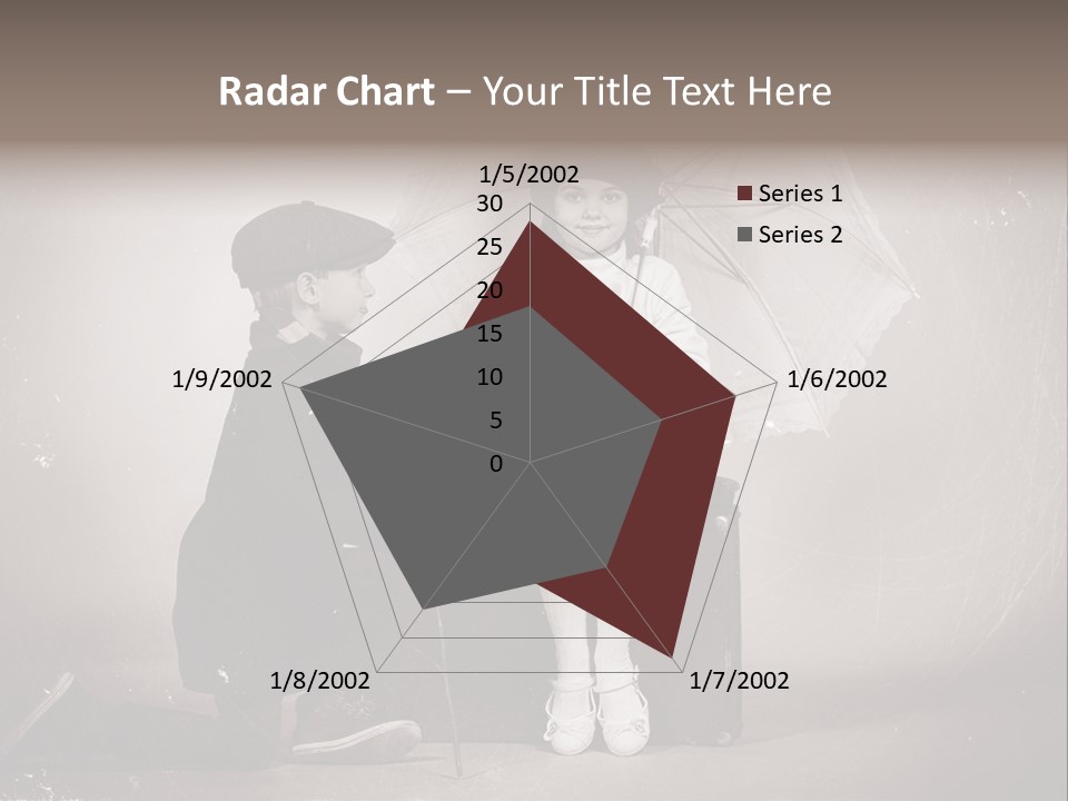 Background Vintage People PowerPoint Template