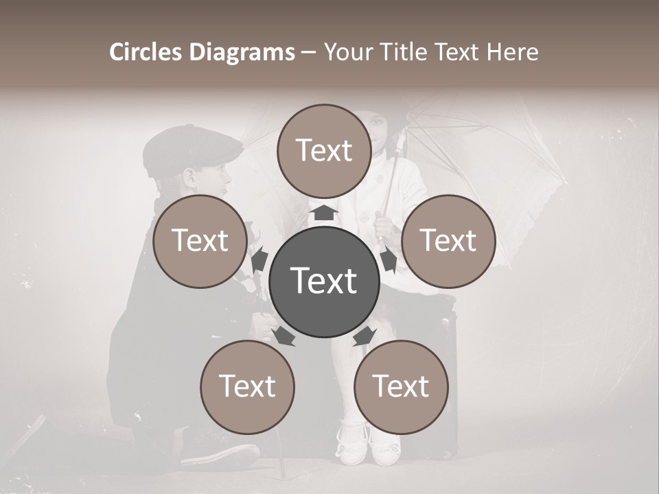 Background Vintage People PowerPoint Template