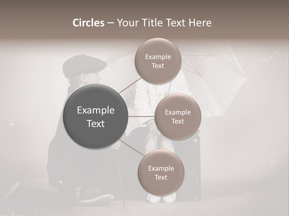 Background Vintage People PowerPoint Template