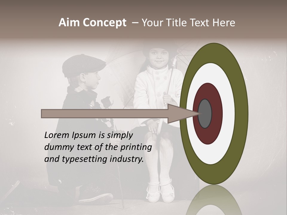 Background Vintage People PowerPoint Template