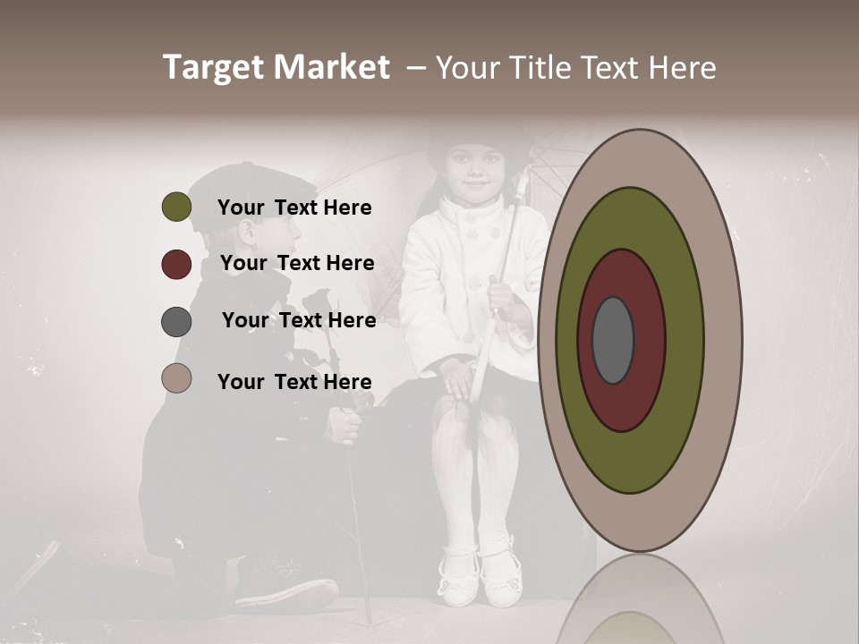 Background Vintage People PowerPoint Template