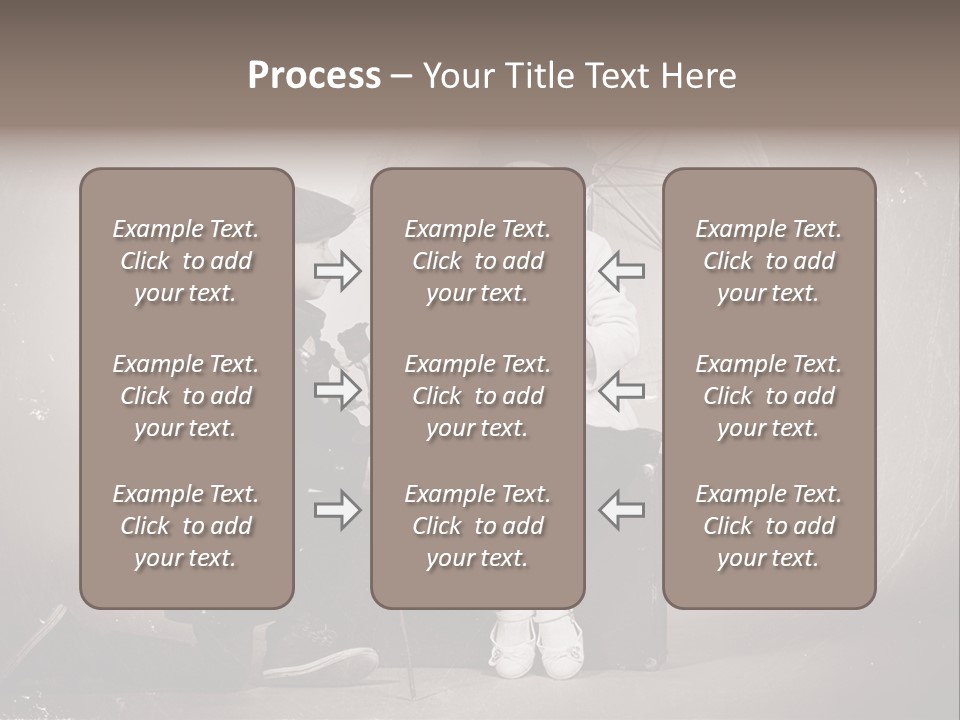 Background Vintage People PowerPoint Template