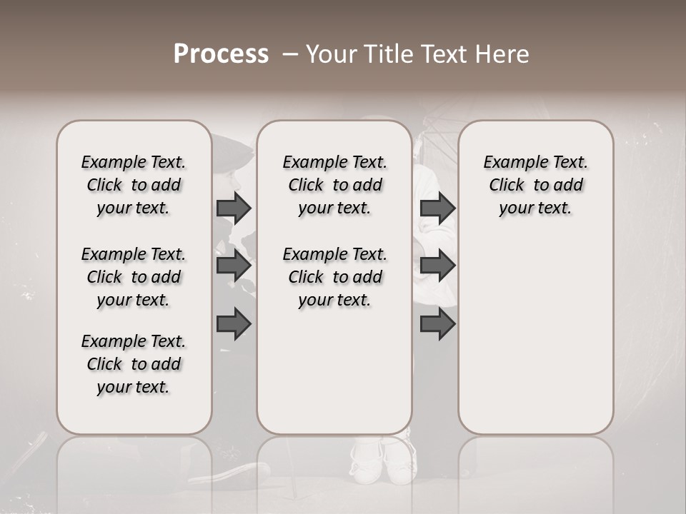 Background Vintage People PowerPoint Template
