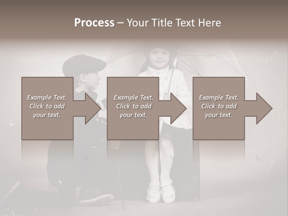 Background Vintage People PowerPoint Template