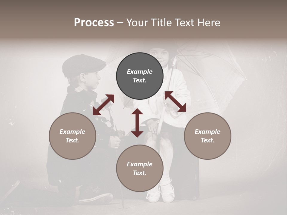 Background Vintage People PowerPoint Template