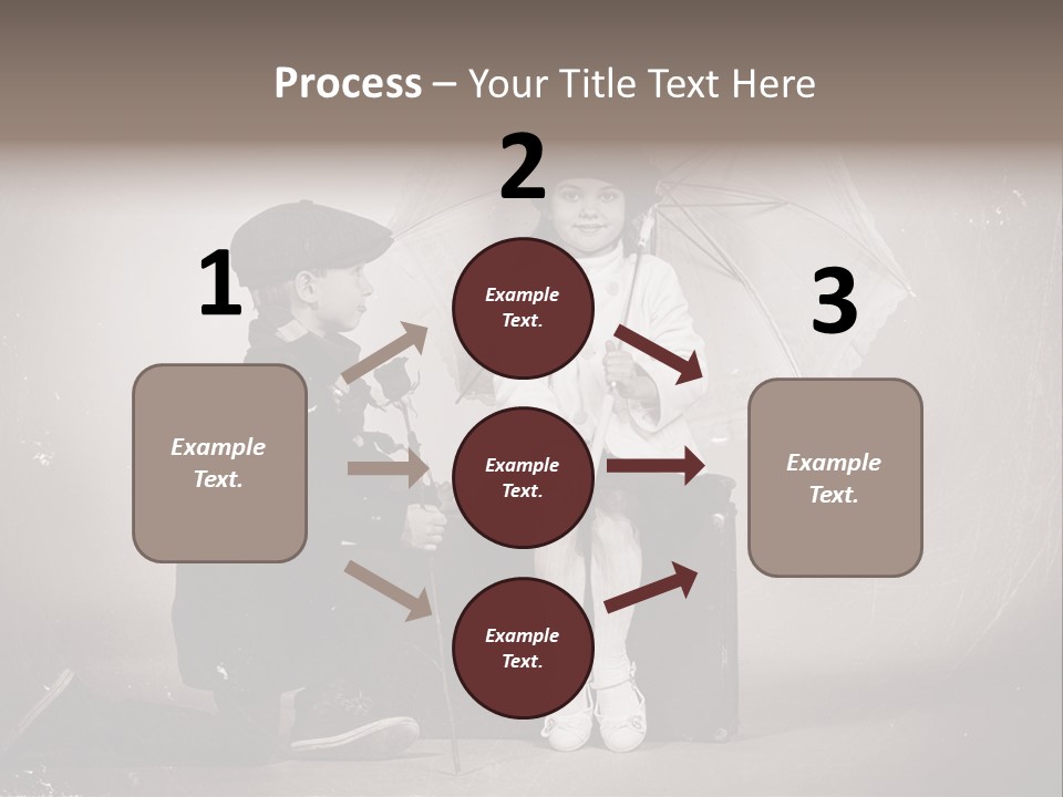 Background Vintage People PowerPoint Template