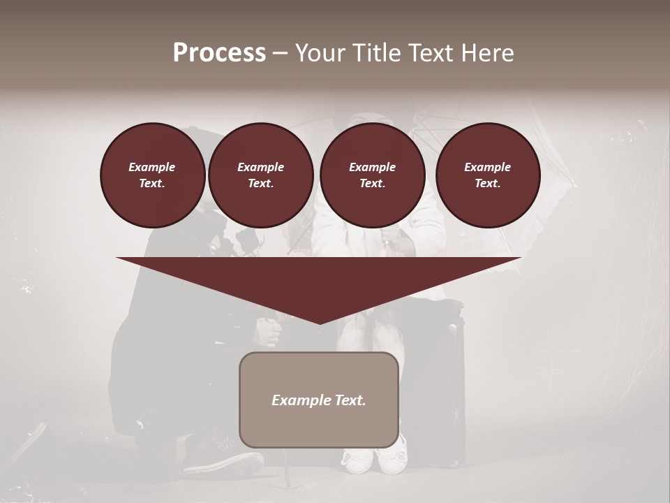 Background Vintage People PowerPoint Template