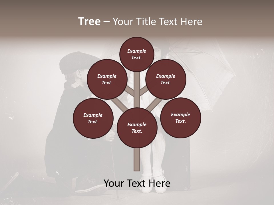 Background Vintage People PowerPoint Template