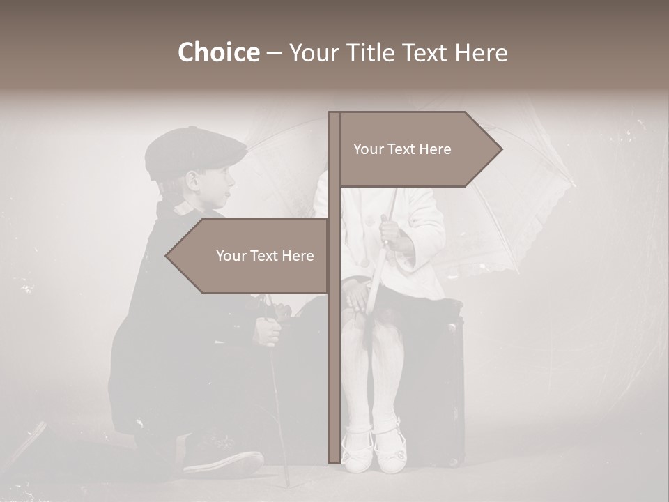 Background Vintage People PowerPoint Template