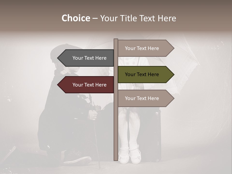 Background Vintage People PowerPoint Template