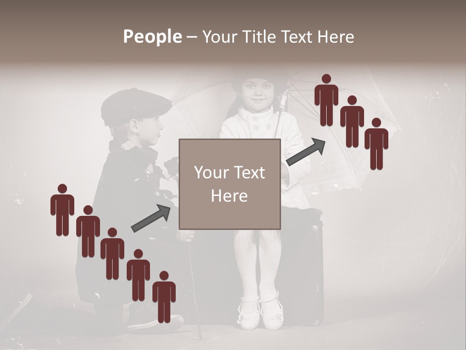 Background Vintage People PowerPoint Template
