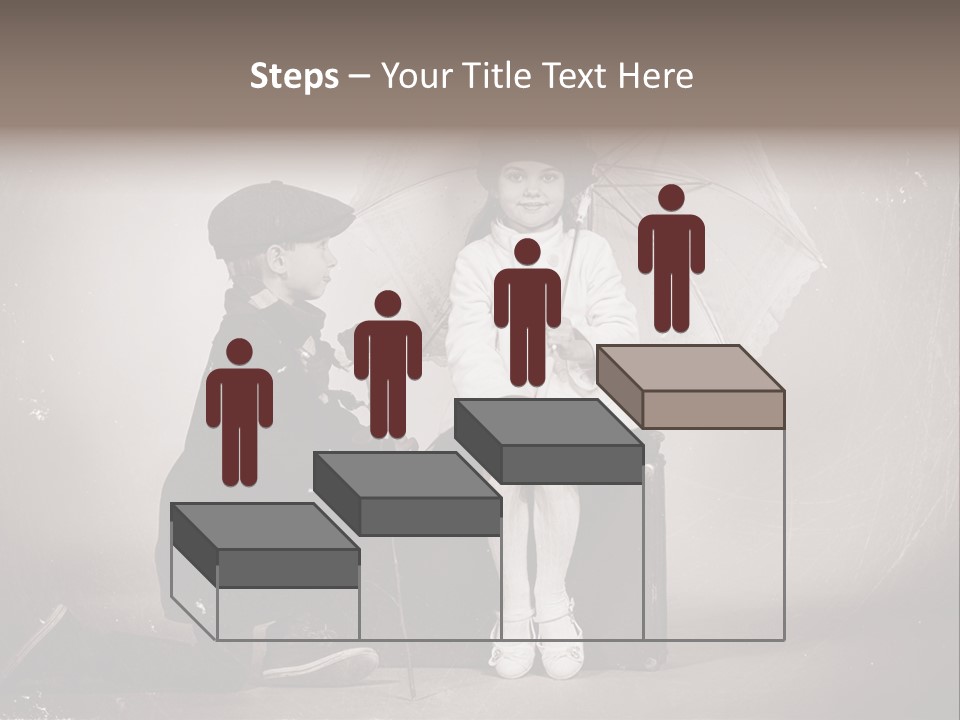 Background Vintage People PowerPoint Template