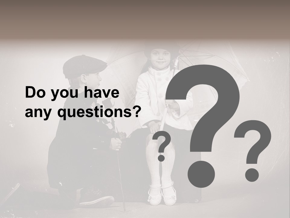 Background Vintage People PowerPoint Template