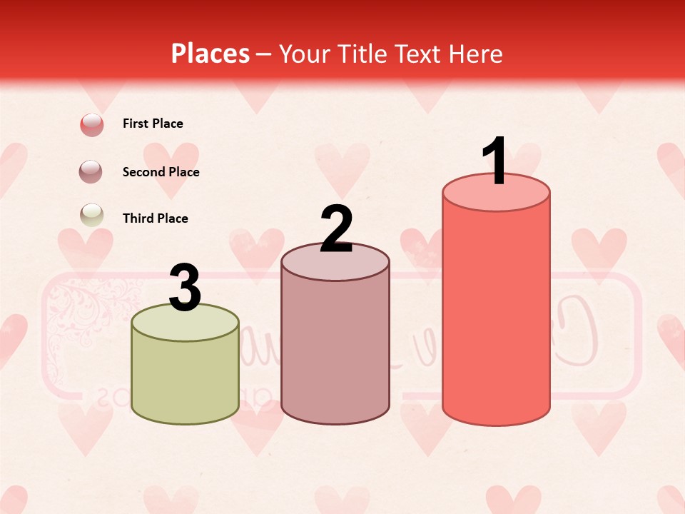 Wallpaper Pink Romantic PowerPoint Template