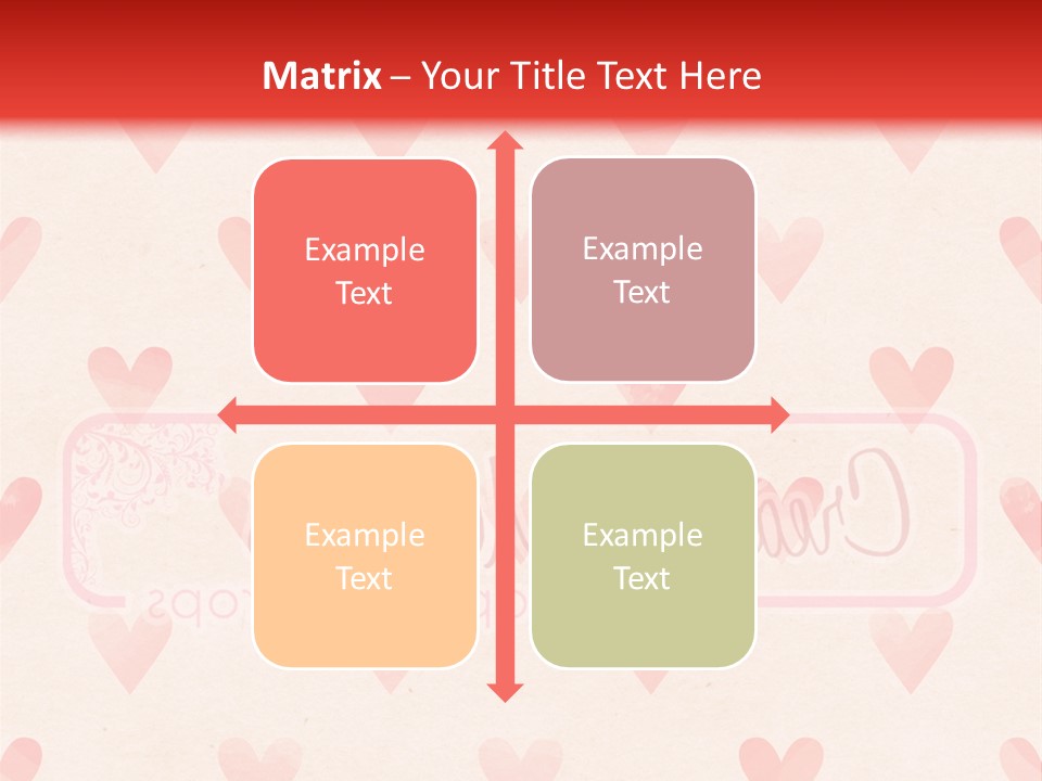 Wallpaper Pink Romantic PowerPoint Template