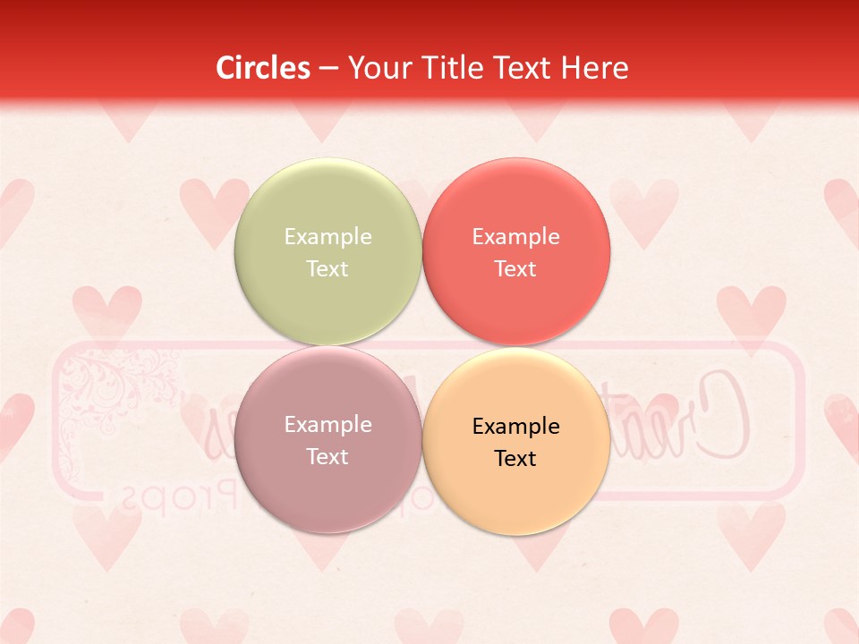 Wallpaper Pink Romantic PowerPoint Template