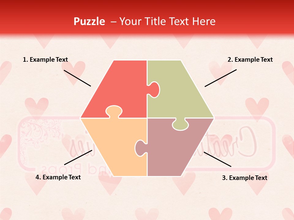 Wallpaper Pink Romantic PowerPoint Template