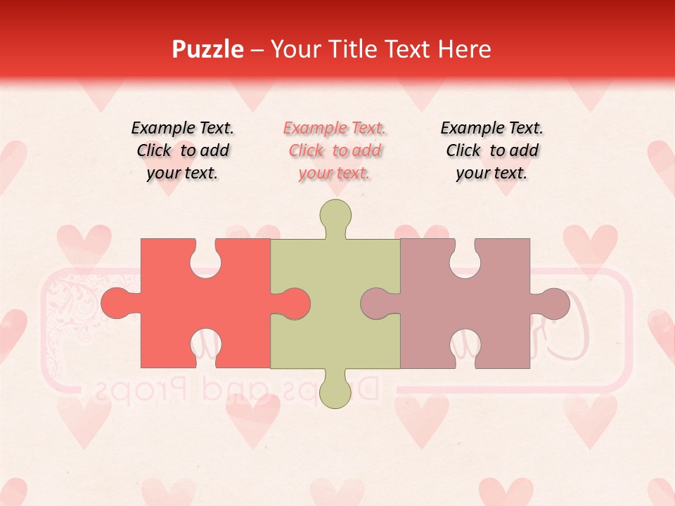 Wallpaper Pink Romantic PowerPoint Template