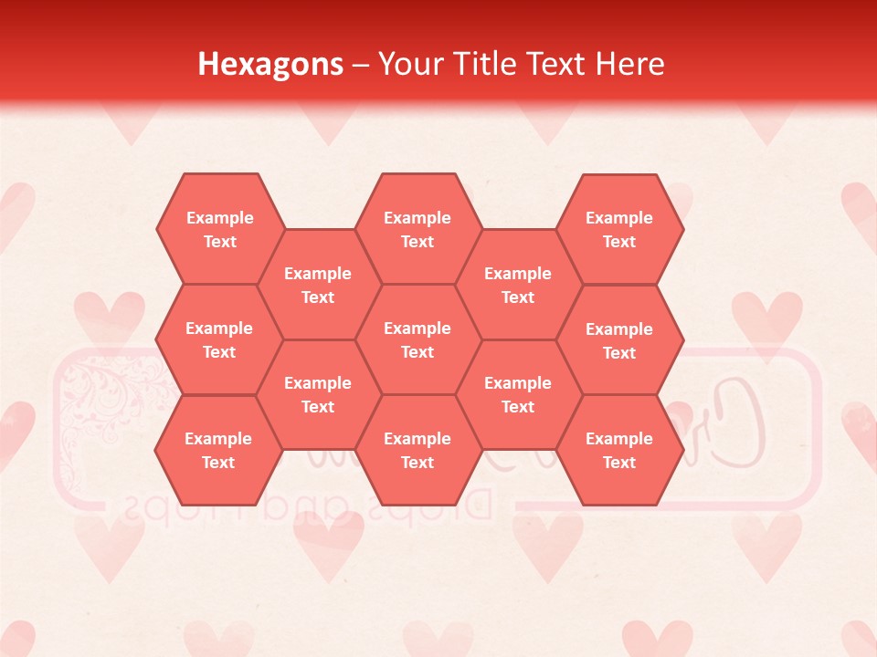Wallpaper Pink Romantic PowerPoint Template