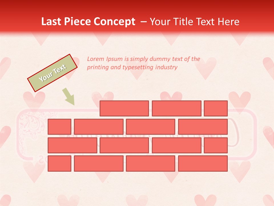 Wallpaper Pink Romantic PowerPoint Template